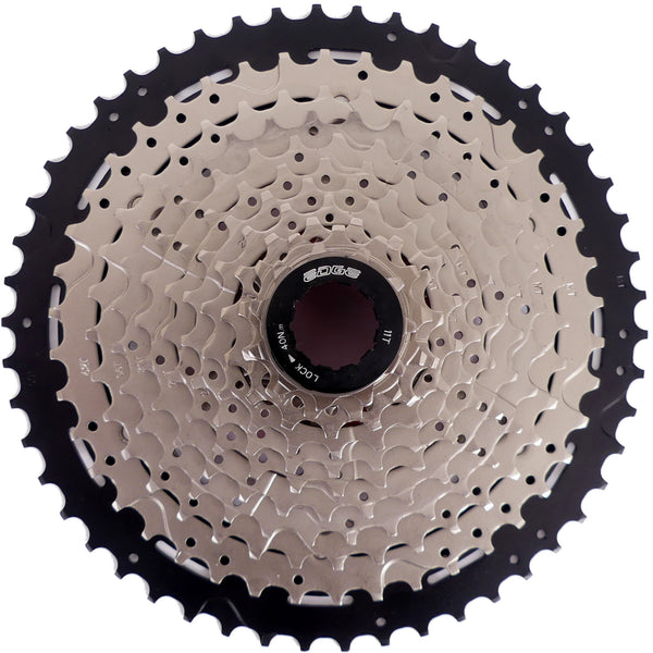 Edge cassette 11 speed csm9011 11-52t zilver zwart