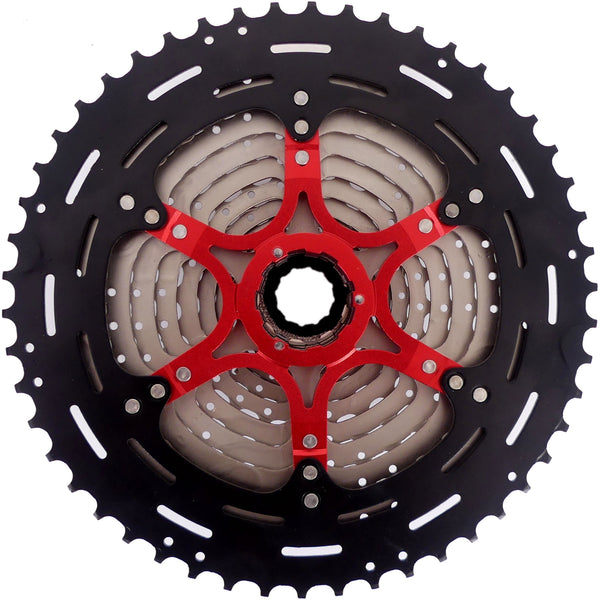 Edge cassette 11 speed csm9011 11-52t zilver zwart