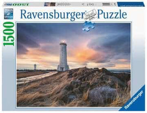 Ravensburger puzzel legpuzzel leuchtturm ijsland 1500 stukjes.
