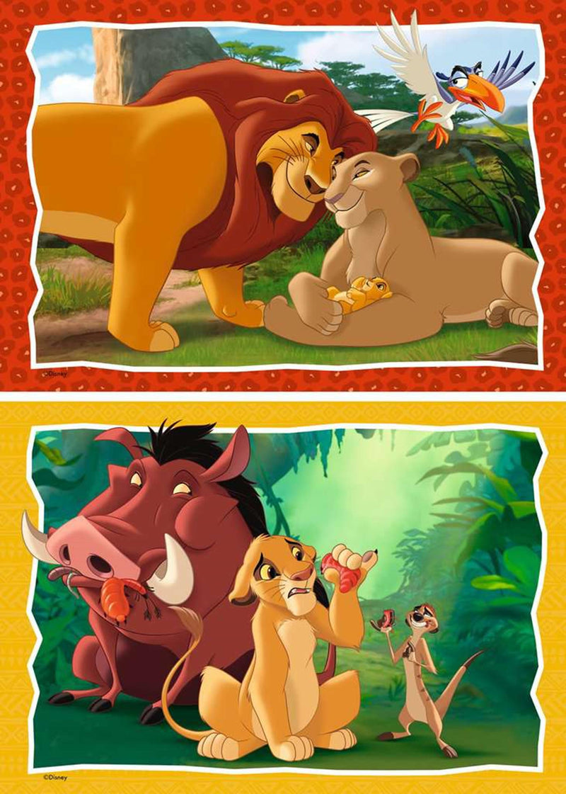 Load image into Gallery viewer, Ravensburger puzzel lion king 2x24pcs
