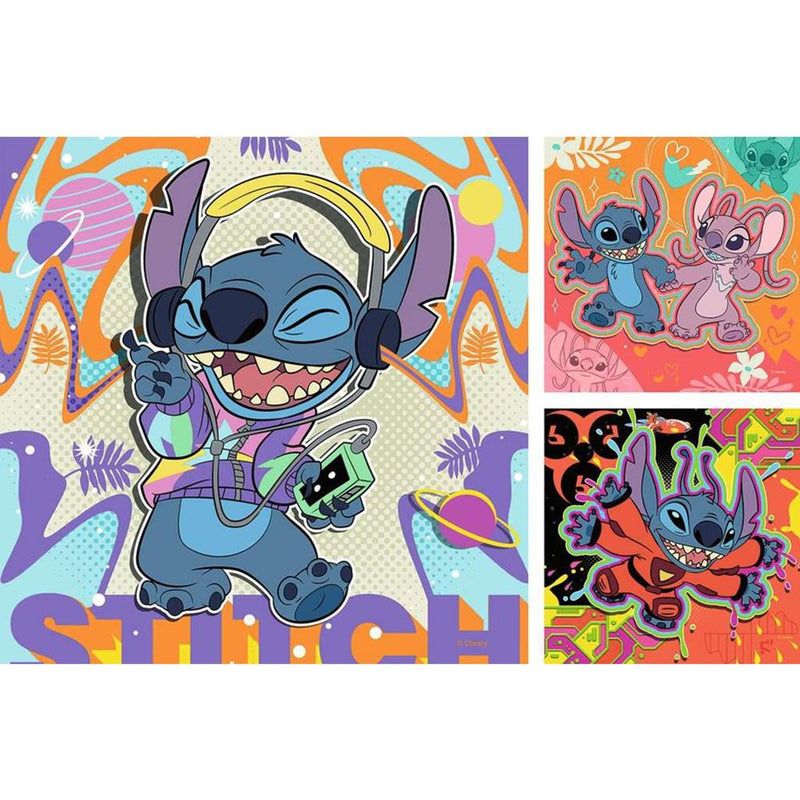 Load image into Gallery viewer, Ravensburger puzzel stitch 3x49 stukjes
