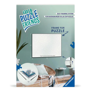 Ravensburger puzzel lijst wit 500 stukjes - puzzellijst voor puzzels.