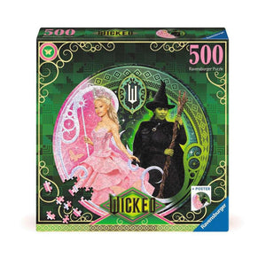 Ravensburger ronde puzzel wicked 500 stukjes