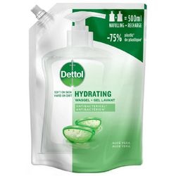 Handzeep-navulling dettol 47219314 aloe vera 500 ml