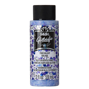 Folkart • glitterific pop acrylic paint galaxy 59ml