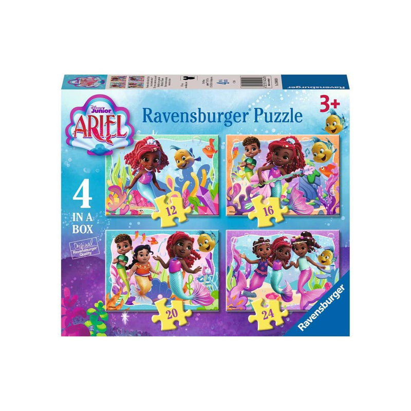 Load image into Gallery viewer, Ravensburger disney ariel 4-in-1 puzzel
