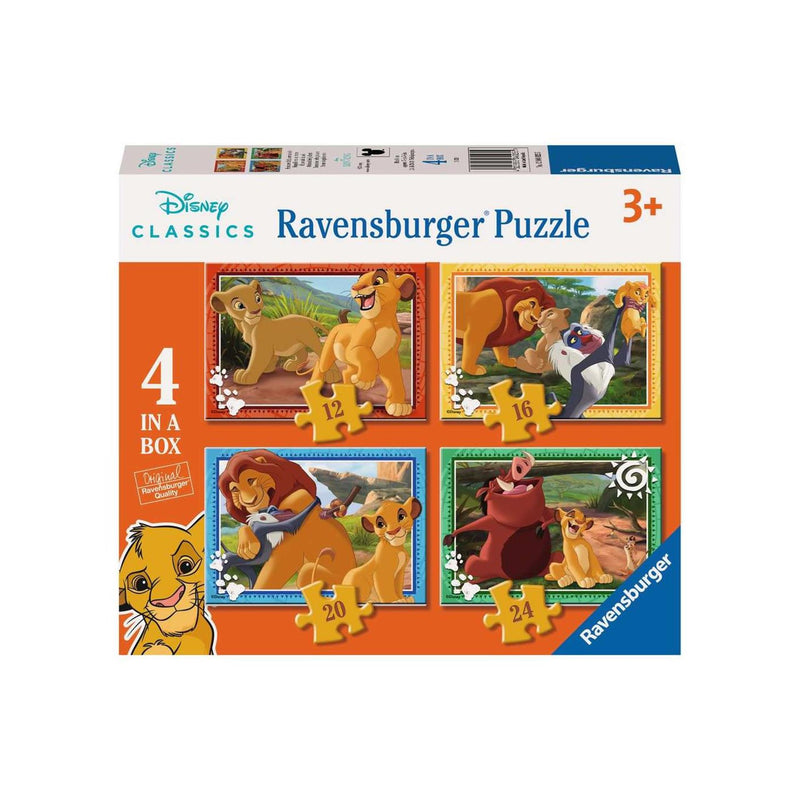 Load image into Gallery viewer, Ravensburger the lion king 4-in-1 puzzel
