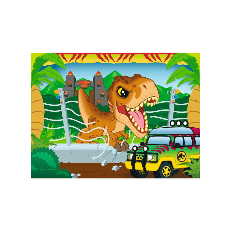 Load image into Gallery viewer, Ravensburger legpuzzel jurassic world explorers - 4 puzzels
