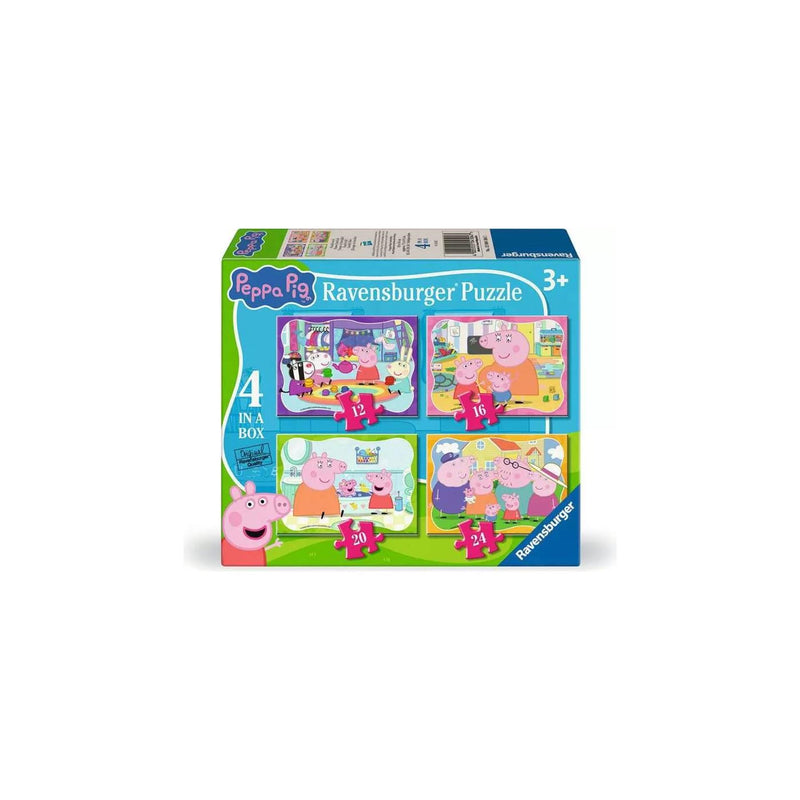 Load image into Gallery viewer, Ravensburger peppa pig 4-in-1 puzzel
