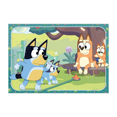 Ravensburger puzzel bluey 2x12 stukjes