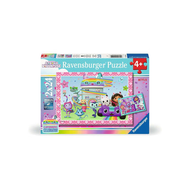 Ravensburger puzzel gabby's dollhouse 2x24 stukjes