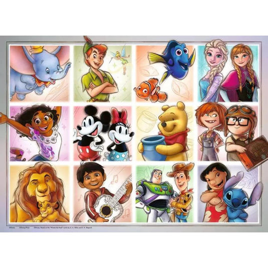 Ravensburger puzzel disney characters 100st