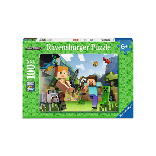 Ravensburger puzzel minecraft 100 xxl stukjes