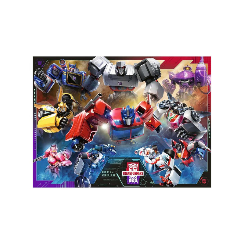 Load image into Gallery viewer, Ravensburger puzzel transformers 100st
