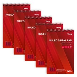 Notitieblok viking 125 x 200 mm gelinieerd