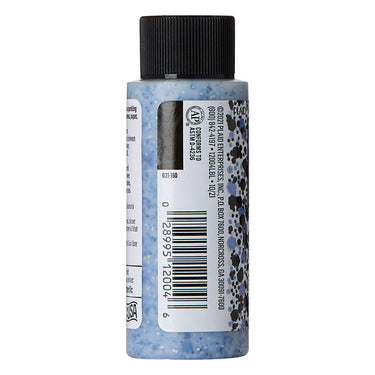 Folkart • glitterific pop acrylic paint black ice 59ml