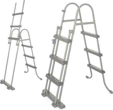 Bestway flowclear 1.07m safety zwembadladder opklapbaar