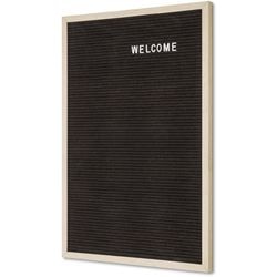 Letterbord showdown leb40x60 1500 g zwart