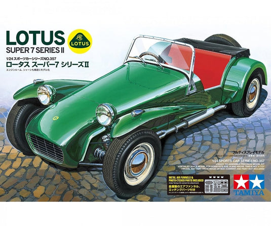 Tamiya modelbouwpakket militaire voertuigen - 24357 lotus super 7 series ii plastic - 1:24 - modelbouw