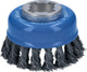 Bosch accessories potborstel x-lock heavy for metal, 75 mm, 0,5 mm, gevlochten staaldraad 2608620727 1 stuk(s)
