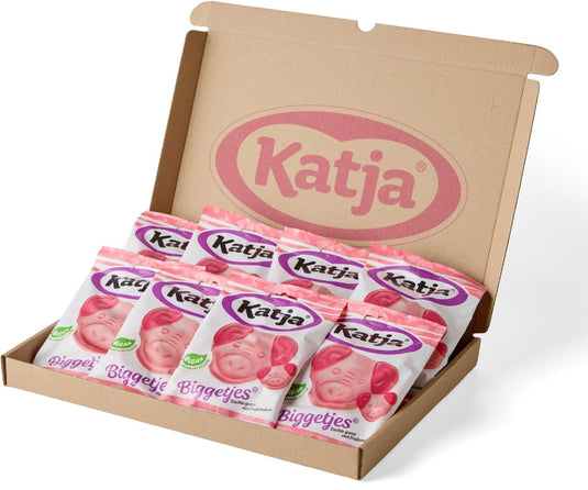 Katja biggetjes - zacht snoep - 8x 125g