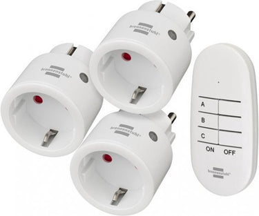 Brennenstuhl stopcontact met afstandsbediening comfort-line