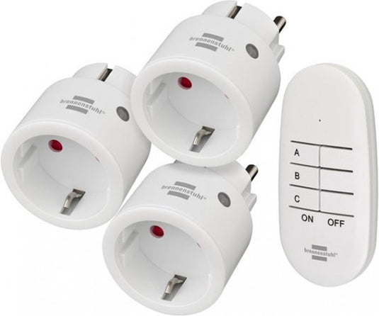 Brennenstuhl stopcontact met afstandsbediening comfort-line