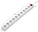 Hama stekkerdoos met schakelaar - 10-voudig - 3m kabel - wit