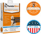 Thundershirt m - nº1 ontspannend vest voor gestreste honden - direct rustgevend - eenvoudig in gebruik - zachte methode