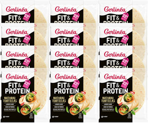 Gerlinea gerlinéa low carb - wrap - natural - 12 x 160 gr