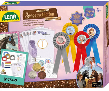 Lena knutselset hobby horsing winnaarstrikken - creatief speelgoed.