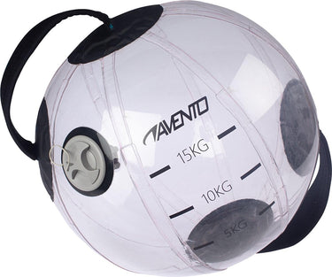 Avento water bag verstelbaar gewicht - powerbag - multi-trainer opblaasbaar - ball 15l 15kg