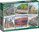 Falcon puzzel greetings from scotland - legpuzzel - 1000 stukjes