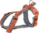 Trixie hondentuig premium trekking roest bruin grafiet grijs