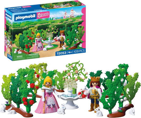 Playmobil | princess | koninklijk doolhof | prins en prinses met verstelbaar labyrint | stimuleert creativiteit | prinsessenspeelgoed voor kinderen vanaf 4 jaar | 72053