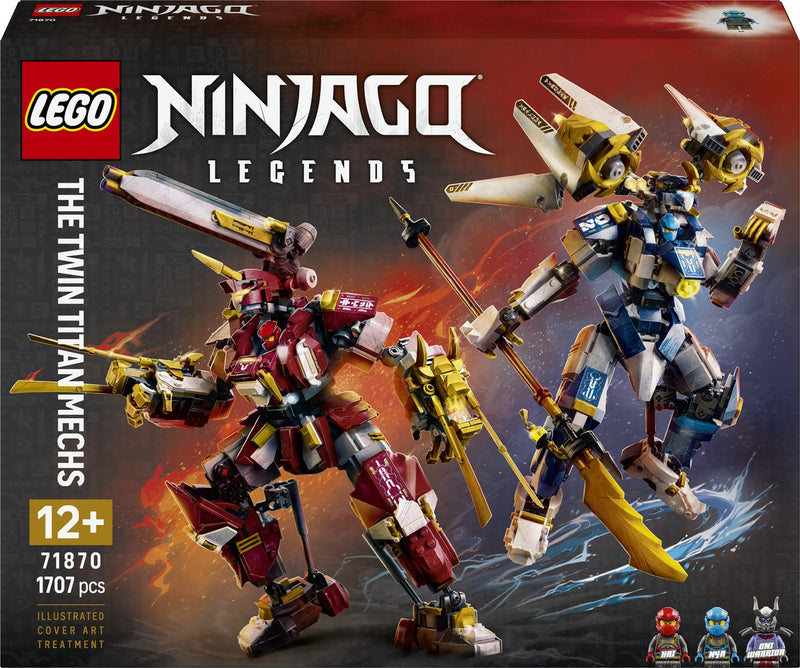 Afbeelding laden in galerijviewer, Lego ninjago 71870 de twee torenhoge mecha
