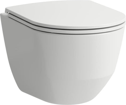 Laufen pro pack wandcloset - 49x36x34.5cm - spoelrandloos - diepspoel - slimseat - softclose - glans wit