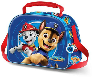 Karactermania - paw patrol - 3d thermische lunchtas met trolley bevestiging - snack - blauw
