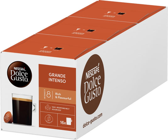 Nescafé dolce gusto capsules grande intenso - 48 koffiecups voor 48 koppen koffie
