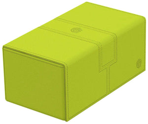 Ultimate guard twin flip'n'tray 200+ xenoskin summer edition 2025 - lime card boxes