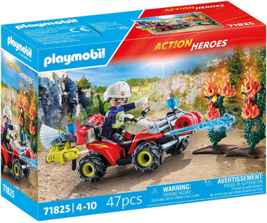 Playmobil action heroes brandweer quad - 71825
