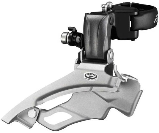 Shimano benelux b.v. shimano altus fd-m371-6 voorderailleur – 3x9-speed – hoge klemband – dual pull – zwart