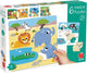 Jumbo - goula - 6 habitat puzzle - educatief spel