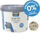 Creall play it! modelleerzand - 750 gram - handige hersluitbare emmer – zacht, fluweelachtig herbruikbaar speelzand – sensorisch spelen 3+ - asbestvrij