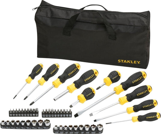 Stanley schroevendraaierset 48-delig met tas - stht0-70887