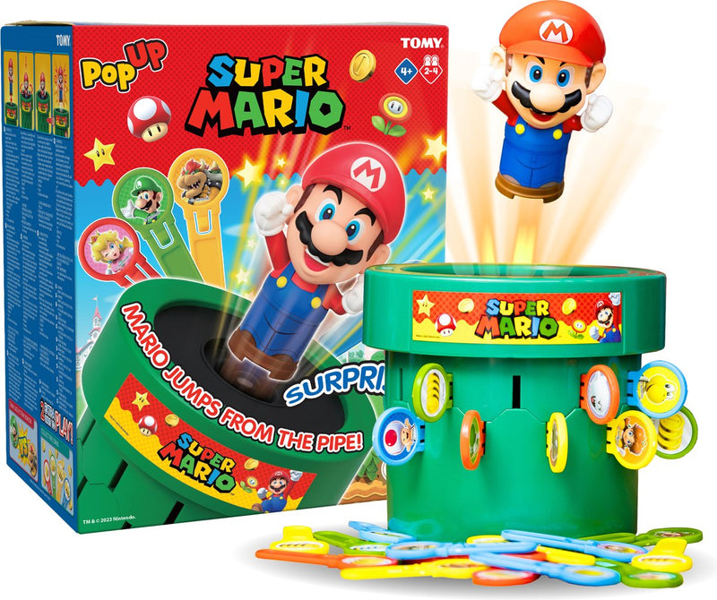 Afbeelding laden in galerijviewer, Tomy pop up super mario bordspel

