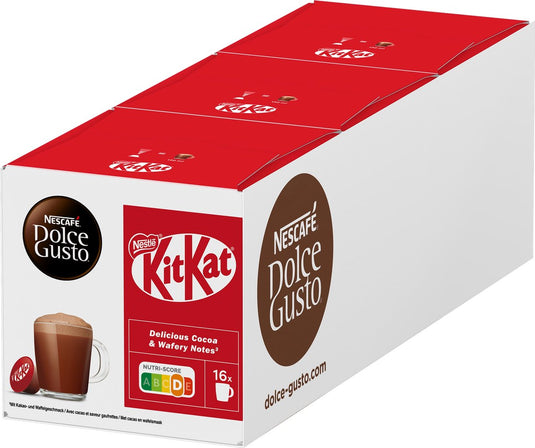 Nescafé dolce gusto capsules kitkat - 48 cups voor 48 koppen chocolademelk
