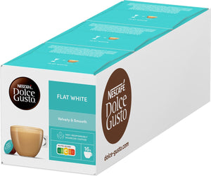 Nescafé dolce gusto capsules flat white - 48 koffiecups voor 48 koppen koffie