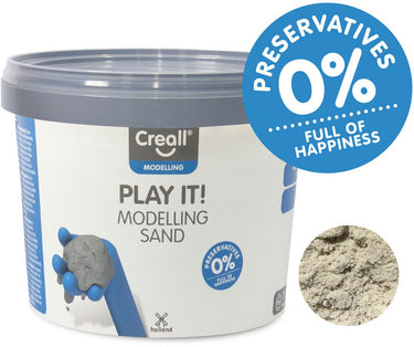 Creall play it speelzand naturel, 750gr.