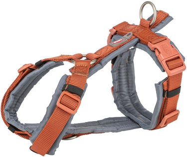 Trixie hondentuig premium trekking roest bruin grafiet grijs